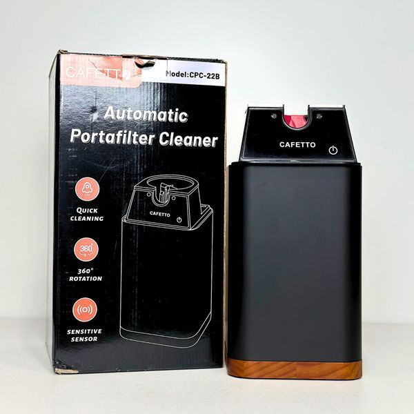 Cafetto Automatic Portafilter Cleaner - професійний автоматичний очищувач портафільтрів portafilter-cleaner фото