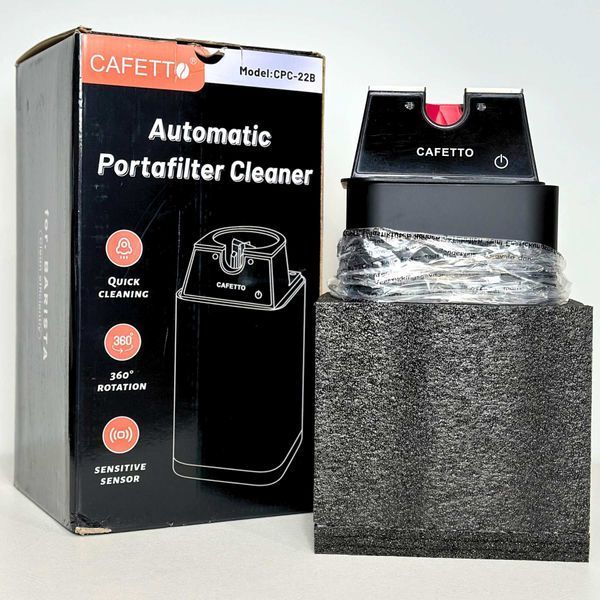 Cafetto Automatic Portafilter Cleaner - професійний автоматичний очищувач портафільтрів portafilter-cleaner фото